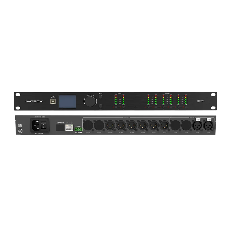 Hoe werkt een digitale audioprocessor?