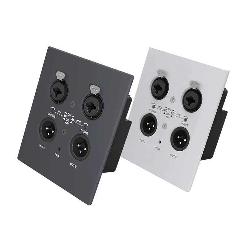 Wat zijn de specifieke toepassingen van Dante 2 CH Wall Panel Network Audio Interface?