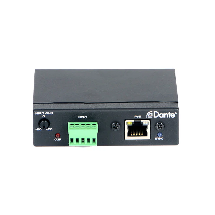 2CH DANTE AUDIO CONVERTER