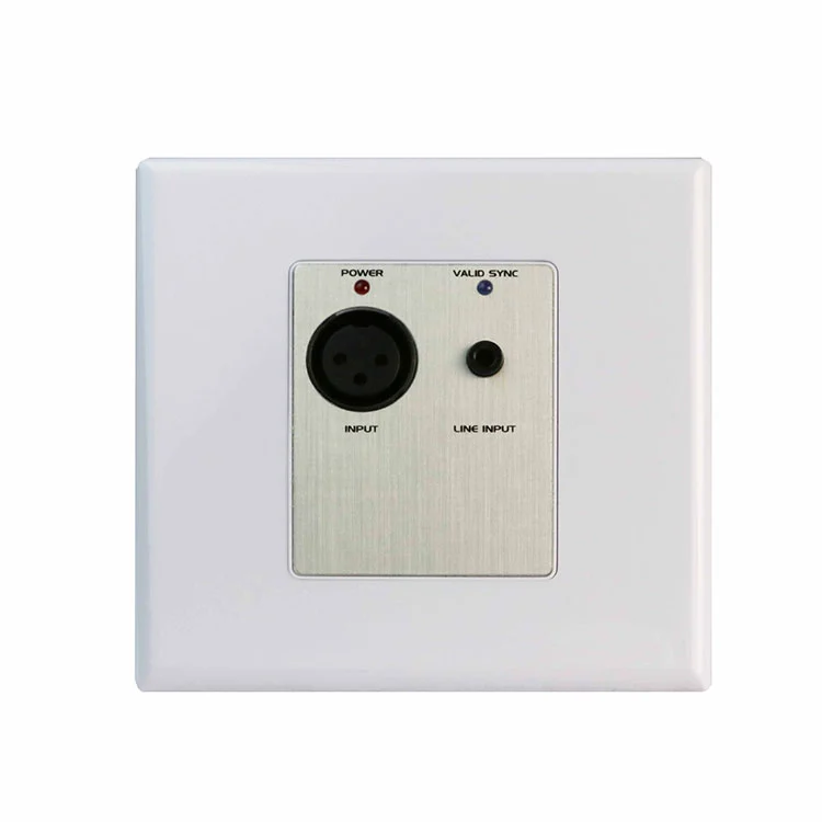 4CH DANTE AUDIO -Interface met MIC- en lijningang